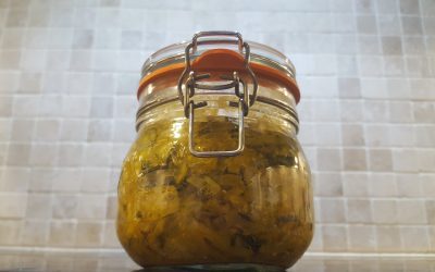 Courgette & Turmeric Kraut