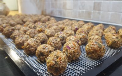 Raw Vegan Meatless Meatballs