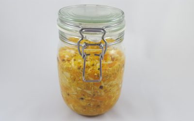 Fermented Indian Cabbage & Carrot Kraut