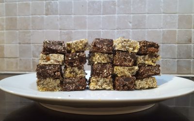 Raw Vegan Sesame Seed Flapjacks