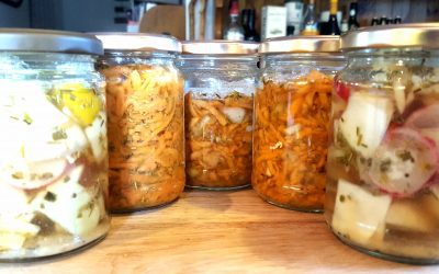 Fermented Sweet Potato Kraut