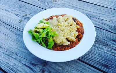 Deconstructed Vegan Moussaka